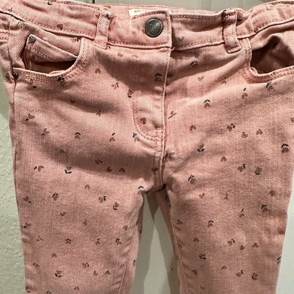 Du Pareil Kids Jeans 5 yrs. Cottage core, dainty floral, Easter, Spring - Picture 6 of 10